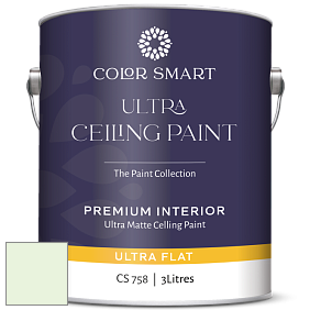COLOR SMART CS 758 ULTRA CEILING PAINT ультраматовая краска цвет 2032-70 Lime Sorbet
