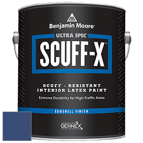 Benjamin Moore 485 Ultra Spec SCUFF-X Interior Eggshell Finish краска цвет 2066-10 Blue