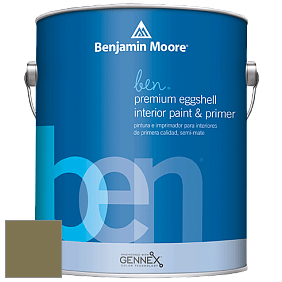 Benjamin Moore Ben W626 Premium Interior Latex Eggshell краска цвет 497 Shady Lane