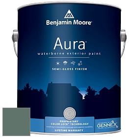 Benjamin Moore Aura 632 Waterborne Exterior Semi-Gloss Finish краска цвет 692 Jack Pine