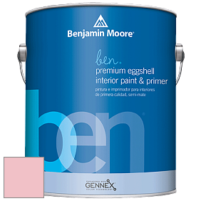 Benjamin Moore Ben W626 Premium Interior Latex Eggshell краска цвет 1318 Bed of Roses