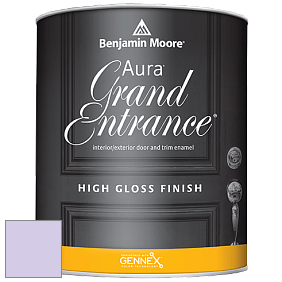 Benjamin Moore Aura 148 Grand Entrance High Gloss эмаль цвет 2071-60 Lily Lavender