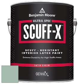 Benjamin Moore 486 Ultra Spec SCUFF-X Interior Satin Finish краска цвет 633 Appalachian Trail
