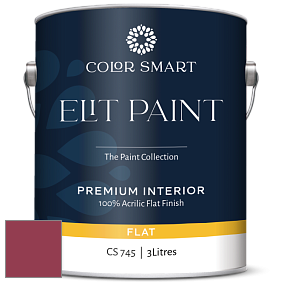 COLOR SMART CS 745 ELIT PAINT глубокоматовая моющаяся краска цвет RAL 4002 