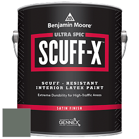 Benjamin Moore 486 Ultra Spec SCUFF-X Interior Satin Finish краска цвет HC-124 BM HC-124