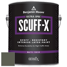 Benjamin Moore 484 Ultra Spec SCUFF-X Interior Matte Finish краска цвет 462 Vintage Vogue