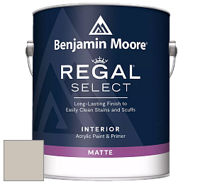 Benjamin Moore 548 IRegal Select Interior Paint - Matte краска цвет 973 Ice Formations