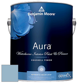 Benjamin Moore Aura 524 Waterborne Interior Eggshell Finish краска цвет 837 Sheer Romance