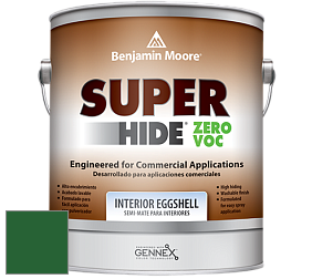 Benjamin Moore 357 Super Hide Zero Voc Interior Eggshell краска цвет RAL 6002 