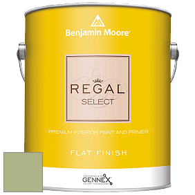 Benjamin Moore 547 Regal Select Waterborne Interior Flat Finish краска цвет 431 Central Park