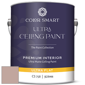COLOR SMART CS 758 ULTRA CEILING PAINT ультраматовая краска цвет 2095-50 Just Beige