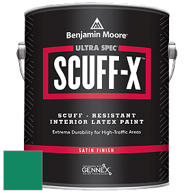 Benjamin Moore 486 Ultra Spec SCUFF-X Interior Satin Finish краска цвет 2044-20 Leprechaun