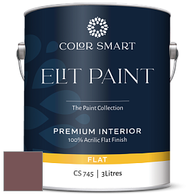 COLOR SMART CS 745 ELIT PAINT глубокоматовая моющаяся краска цвет NCS S 6020-R 