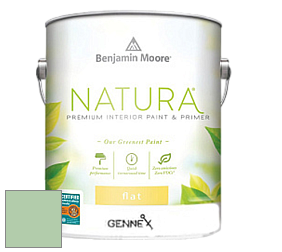 Benjamin Moore 514 Natura Interior Semi-Gloss Finish краска цвет 563 Douglas Fern