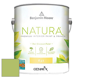 Benjamin Moore 514 Natura Interior Semi-Gloss Finish краска цвет 412 Springhill Green