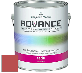 Benjamin Moore 792 Advance Interior Paint-Satin эмаль цвет 2008-20 Claret Rose