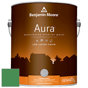 Benjamin Moore Aura 634 Waterborne Exterior Low Lustre Finish краска цвет 574 Once Upon a Time