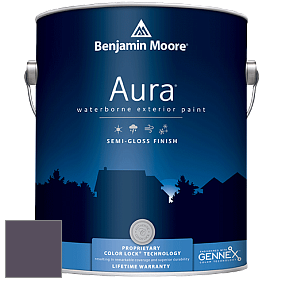 Benjamin Moore Aura 632 Waterborne Exterior Semi-Gloss Finish краска цвет 1393 Grappa