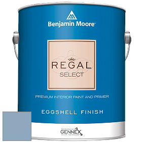 Benjamin Moore 549 Regal Select Waterborne Interior Eggshell Finish краска цвет 830 Harlequin Blue