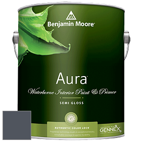 Benjamin Moore Aura 528 Waterborne Interior Semi-gloss Finish краска цвет AF-565 