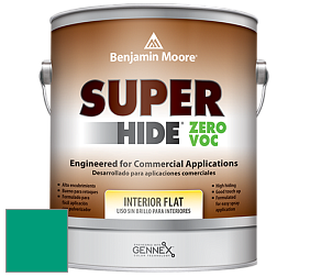 Benjamin Moore 355 Super Hide Zero Voc Interior Flat краска цвет 616 Garden View