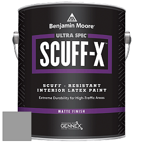 Benjamin Moore 484 Ultra Spec SCUFF-X Interior Matte Finish краска цвет RAL 9022 