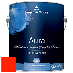 Benjamin Moore Aura 524 Waterborne Interior Eggshell Finish краска цвет RAL 2005 