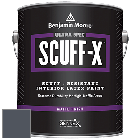 Benjamin Moore 484 Ultra Spec SCUFF-X Interior Matte Finish краска цвет AF-565 