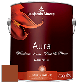 Benjamin Moore Aura 526 Waterborne Interior Satin Finish покрытие цвет RAL 2013 