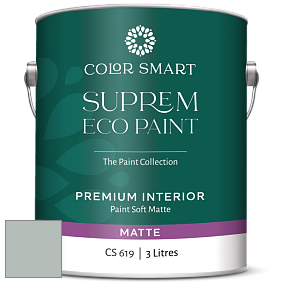 COLOR SMART CS 619 SUPREM ECO PAINT матовая краска цвет 1564 Beach Glass