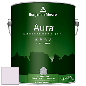 Benjamin Moore Aura 629 Waterborne Exterior Flat Finish краска цвет 2073-70 Purple Cream