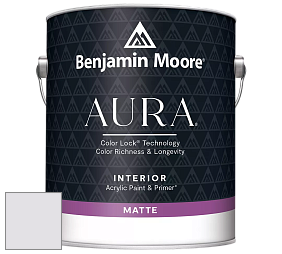 Benjamin Moore Aura 522 Interior Paint - Matte краска цвет 2117-70 Dreamy Cloud