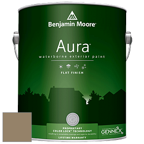 Benjamin Moore Aura 629 Waterborne Exterior Flat Finish краска цвет AF-105 