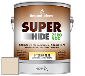 Benjamin Moore 355 Super Hide Zero Voc Interior Flat краска цвет 951 Pale Almond