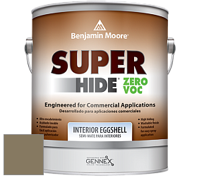 Benjamin Moore 357 Super Hide Zero Voc Interior Eggshell краска цвет 1512 Pining for You