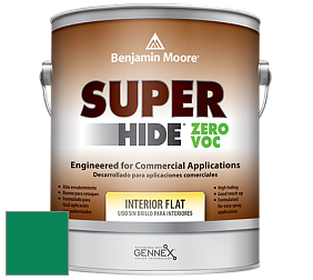 Benjamin Moore 355 Super Hide Zero Voc Interior Flat краска цвет NCS S 3060-G 