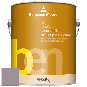 Benjamin Moore Ben W625 Premium Interior Latex Flat краска цвет NCS S 4010-R30B 