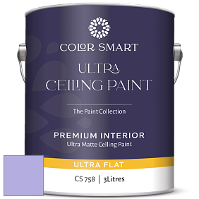 COLOR SMART CS 758 ULTRA CEILING PAINT ультраматовая краска цвет NCS S 1040-R60B 