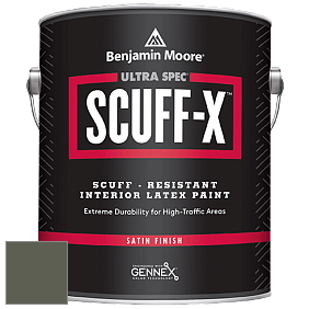 Benjamin Moore 486 Ultra Spec SCUFF-X Interior Satin Finish краска цвет 462 Vintage Vogue