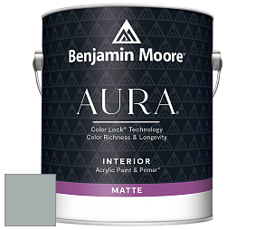 Benjamin Moore Aura 522 Interior Paint - Matte краска цвет 1565 Mount Saint Anne