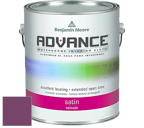 Benjamin Moore 792 Advance Interior Paint-Satin эмаль цвет 2074-20 Summer Plum