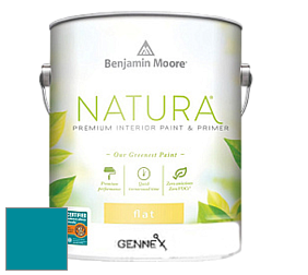 Benjamin Moore 514 Natura Interior Semi-Gloss Finish краска цвет 762 Pacific Palisades