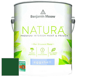 Benjamin Moore 513 Natura Interior Eggshell Finish краска с блеском цвет RAL 6035 