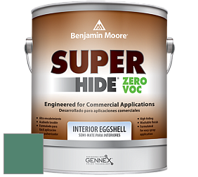 Benjamin Moore 357 Super Hide Zero Voc Interior Eggshell краска цвет 2041-30 Green Gables