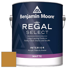 Benjamin Moore 548 IRegal Select Interior Paint - Matte краска цвет 2154-10 Yellow Oxide
