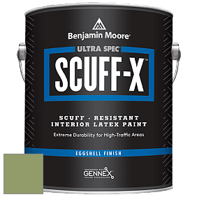 Benjamin Moore 485 Ultra Spec SCUFF-X Interior Eggshell Finish краска цвет 545 Buckingham Gardens