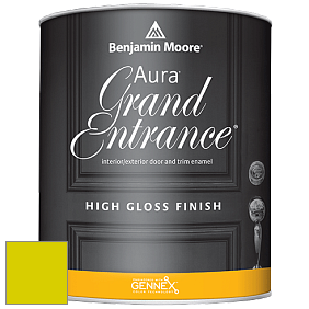 Benjamin Moore Aura 148 Grand Entrance High Gloss эмаль цвет 2025-30 New Lime