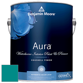 Benjamin Moore Aura 524 Waterborne Interior Eggshell Finish краска цвет NCS S 3060-B40G 