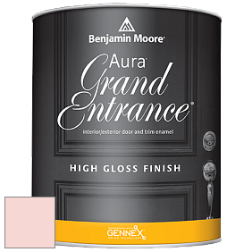Benjamin Moore Aura 148 Grand Entrance High Gloss эмаль цвет 889 Pacific Grove Pink