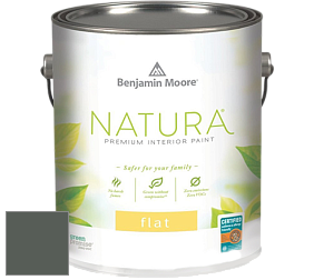 Benjamin Moore 512 Natura Interior Flat Finish матовая краска цвет RAL 7010 